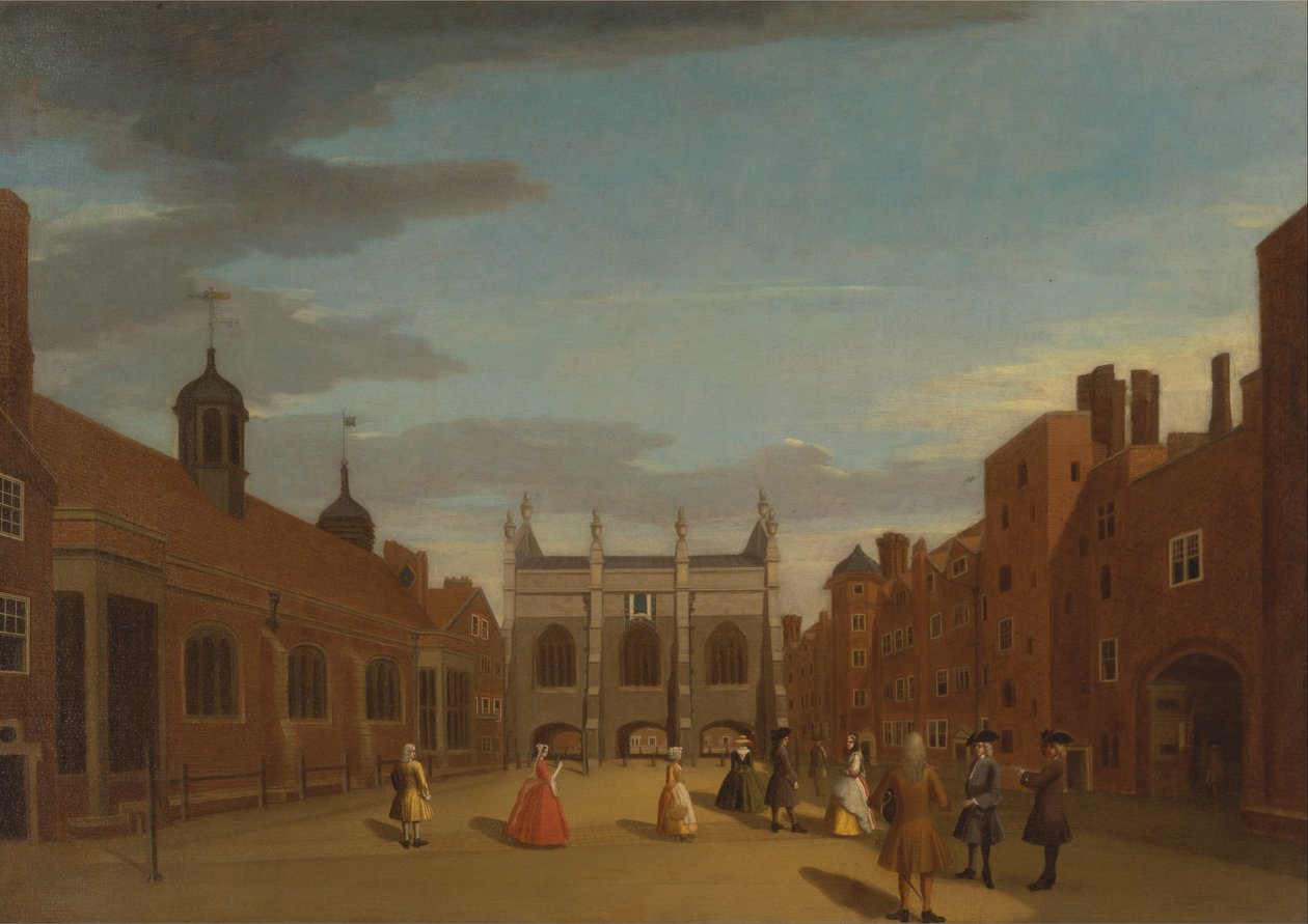 Lincolns Inn, kaplica i Old Hall, Londyn autorstwa Unbekannt Unbekannt