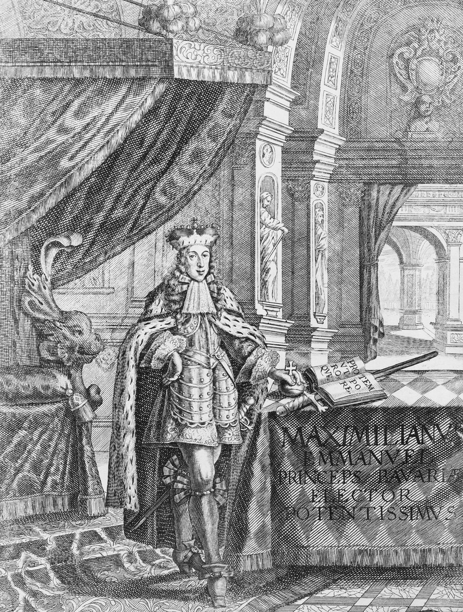 Maksymilian II Emanuel (1662-1726), elektor Bawarii autorstwa Unbekannt Unbekannt