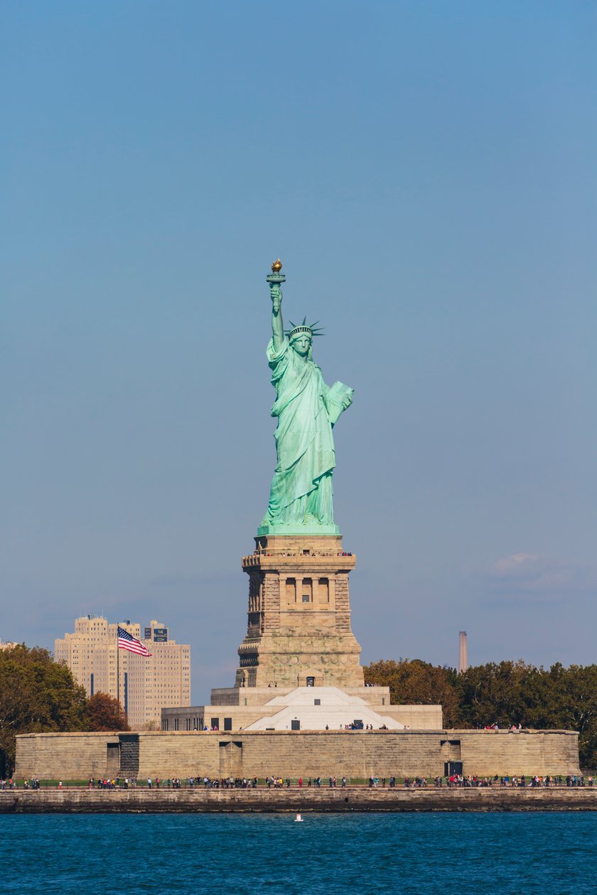 Nowy Jork, USA. Statua Wolności. autorstwa Unbekannt Unbekannt