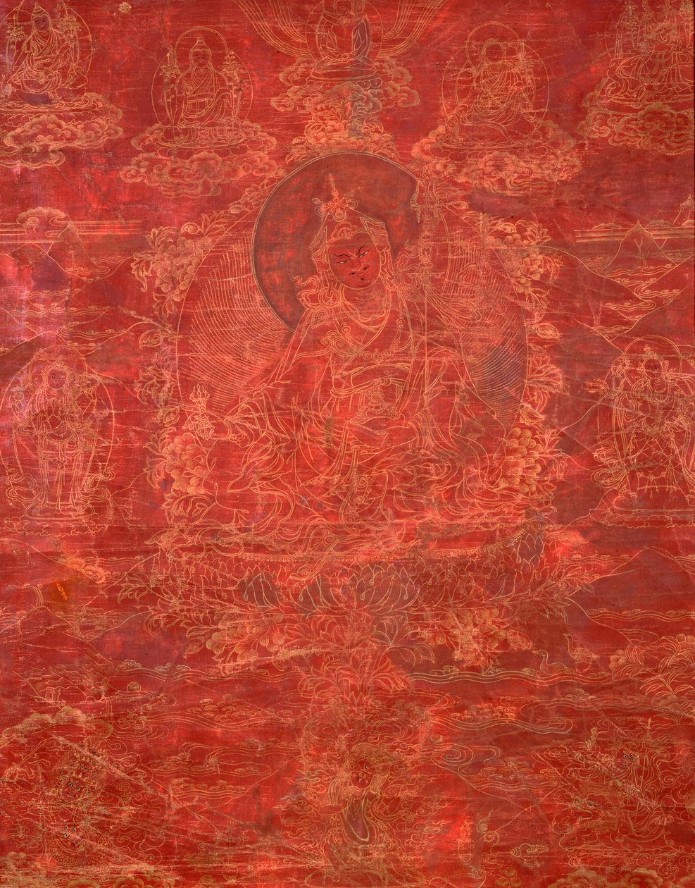 Padmasambhawa autorstwa Unbekannt Unbekannt