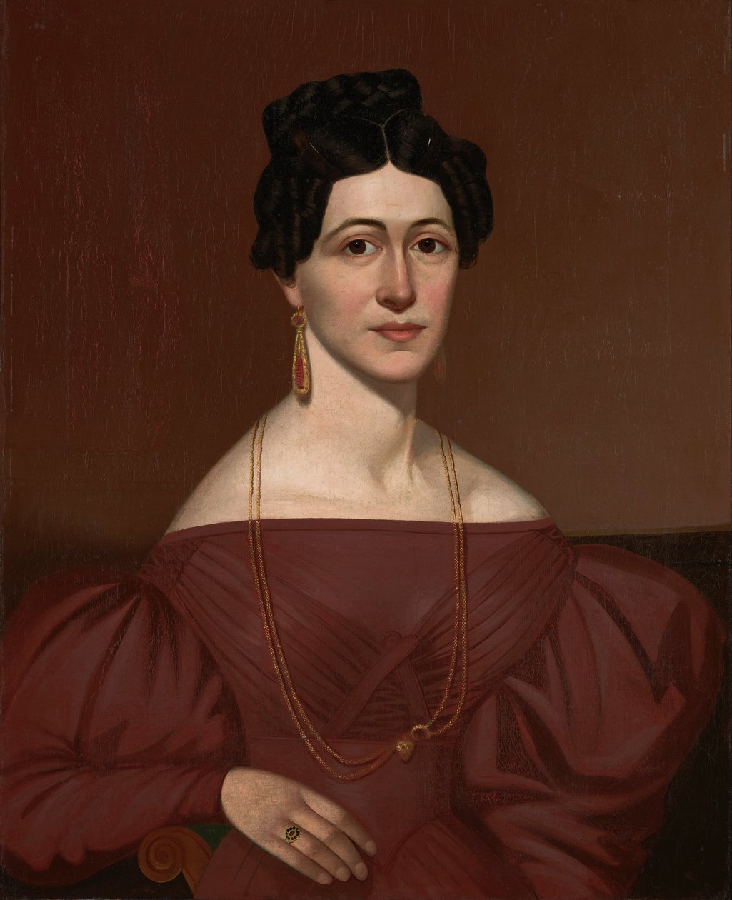 Portret Elizy C. Ayres autorstwa Unbekannt Unbekannt