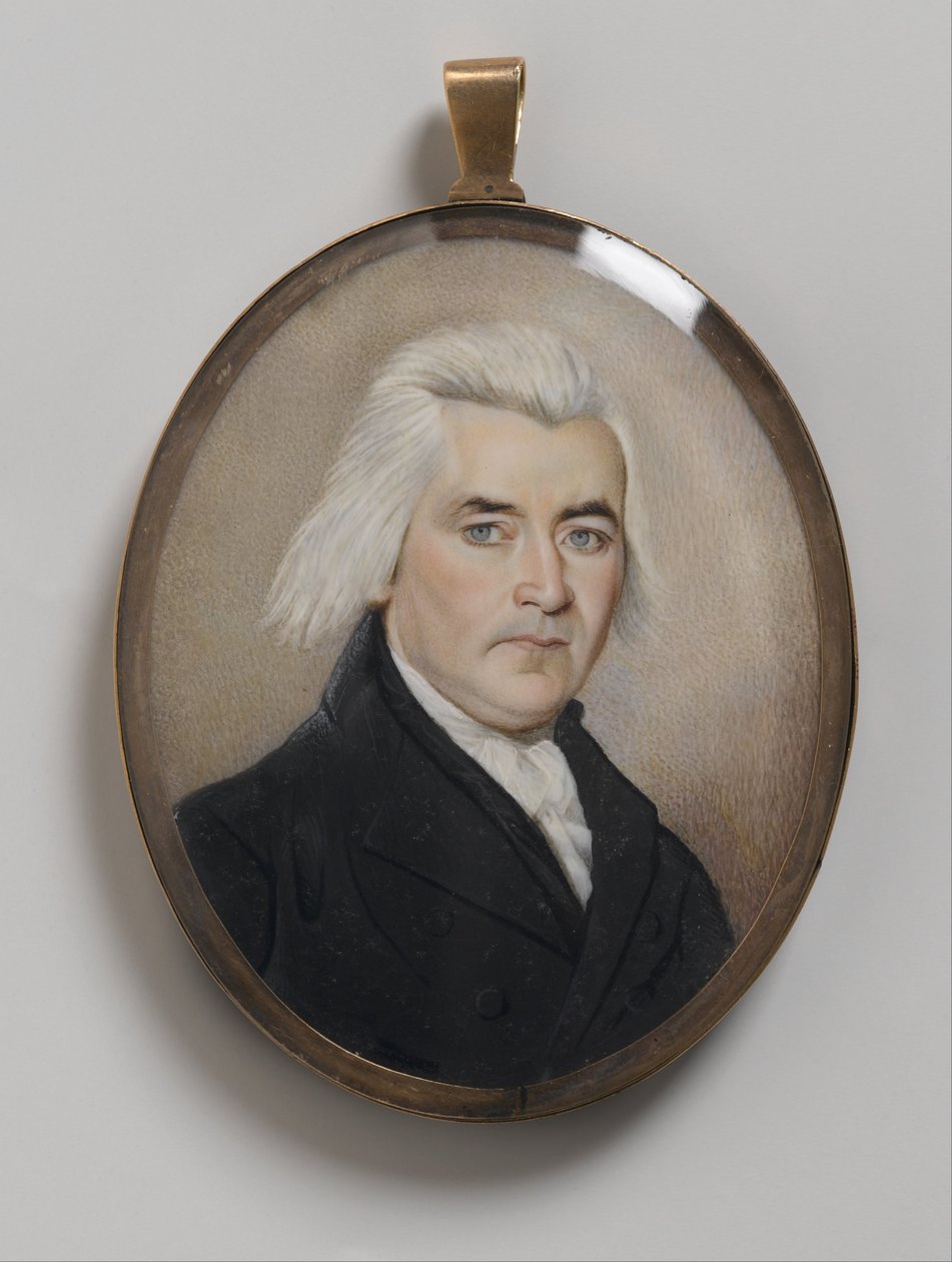 Portret dżentelmena, miniatura żałobna autorstwa Unbekannt Unbekannt