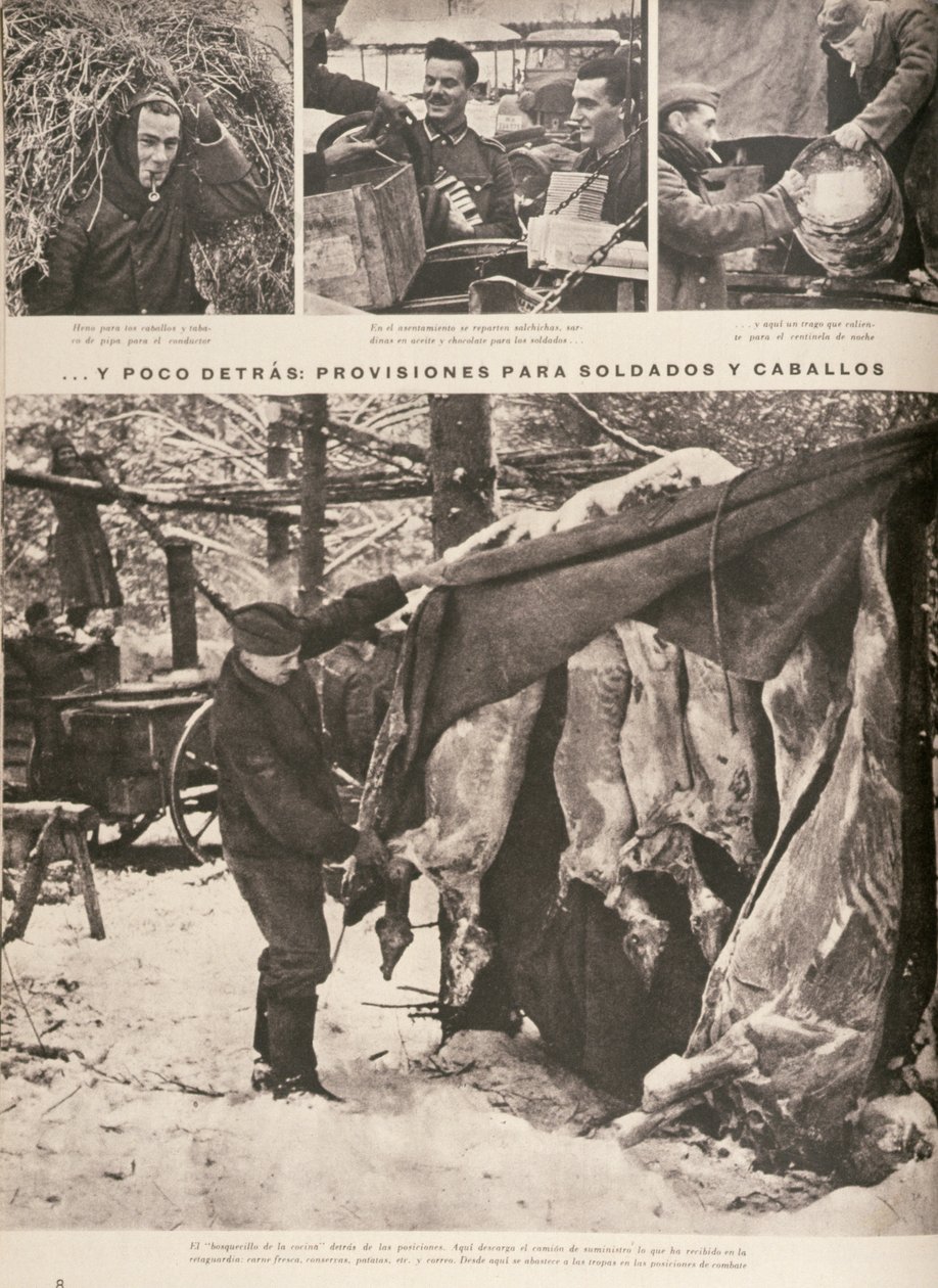 Przepisy dla żołnierzy i oddziałów na froncie wschodnim, z magazynu „Signal”, nr 4, wydanie drugie z lutego 1942 r. autorstwa Unbekannt Unbekannt