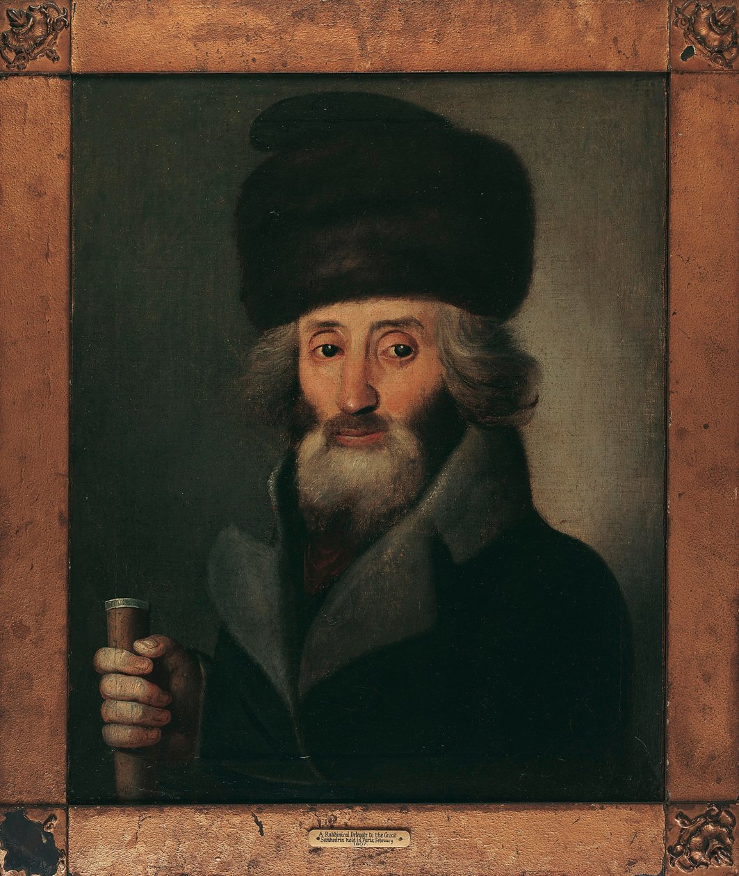 Delegat rabinacki do Wielkiego Sanhedrynu, 1807 autorstwa Unbekannt Unbekannt