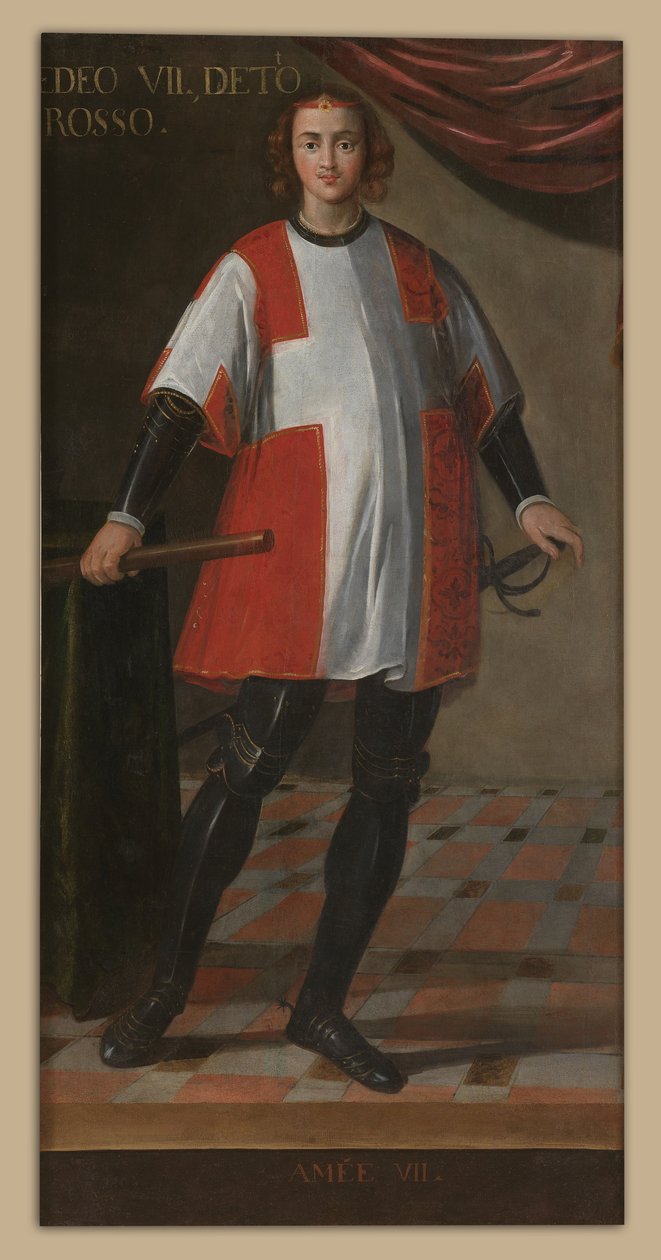 Portret Amedeo VII autorstwa Unbekannt Unbekannt