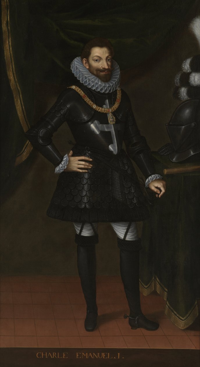 Portret Carlo Emanuele I autorstwa Unbekannt Unbekannt