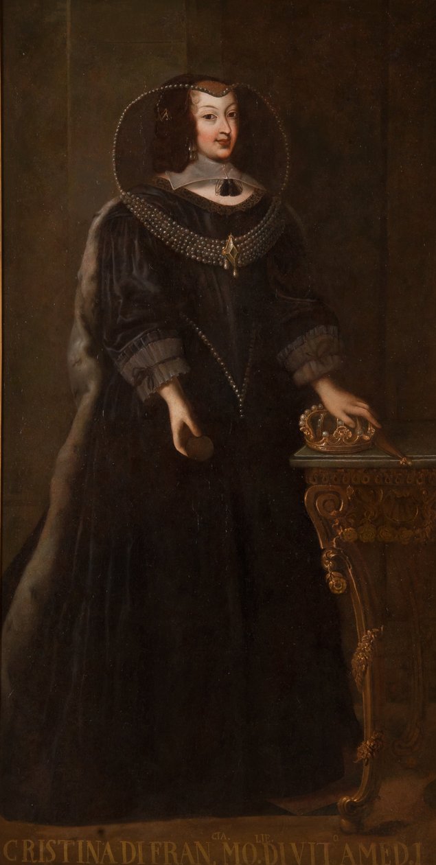 Portret Christiny z Francji autorstwa Unbekannt Unbekannt