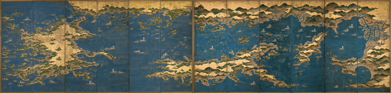 Seto Inland Sea – szlak morski z Osaki do Nagasaki autorstwa Unbekannt Unbekannt
