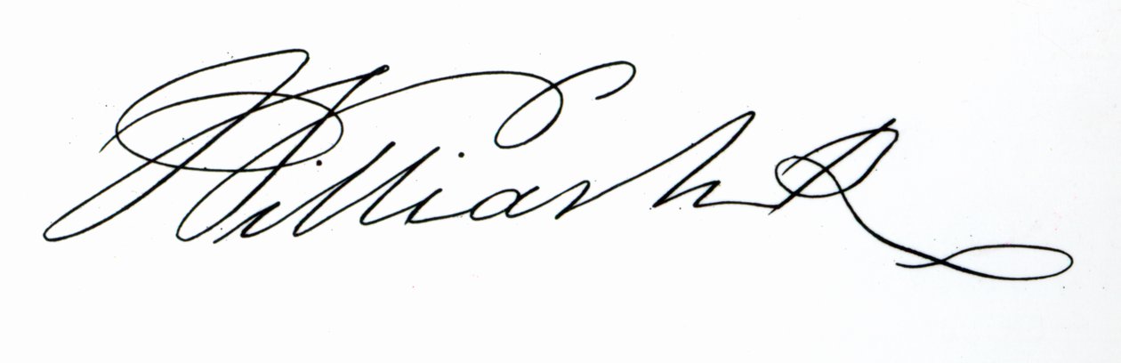 Podpis Wilhelma IV, 1831 autorstwa Unbekannt Unbekannt