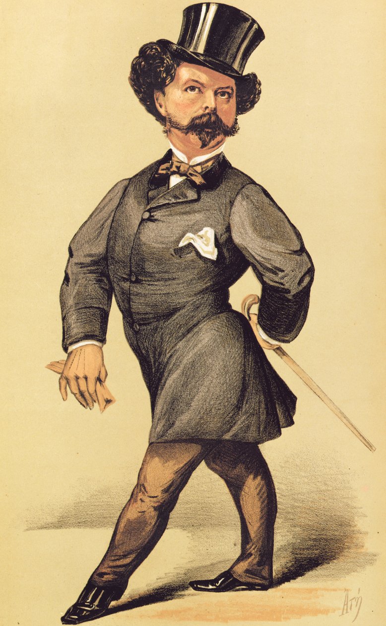 Sir Robert Peel (1822-95), rysunek z Vanity Fair, 19 marca 1870 autorstwa Unbekannt Unbekannt
