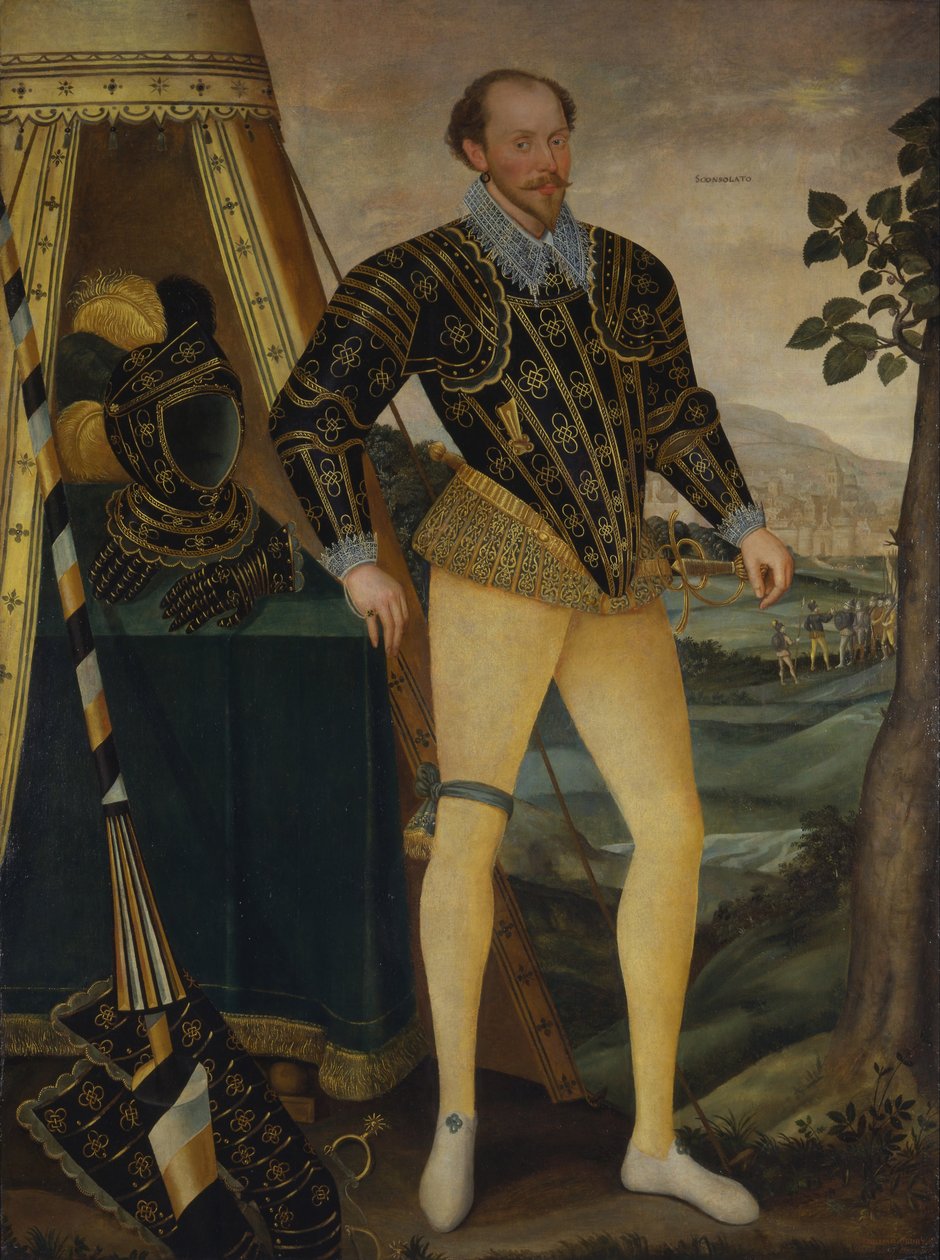 Sir William Drury z Hawstead, Suffolk autorstwa Unbekannt Unbekannt