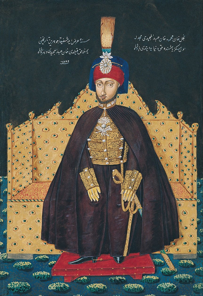 Sułtan Abdulmecid (610084) autorstwa Unbekannt Unbekannt