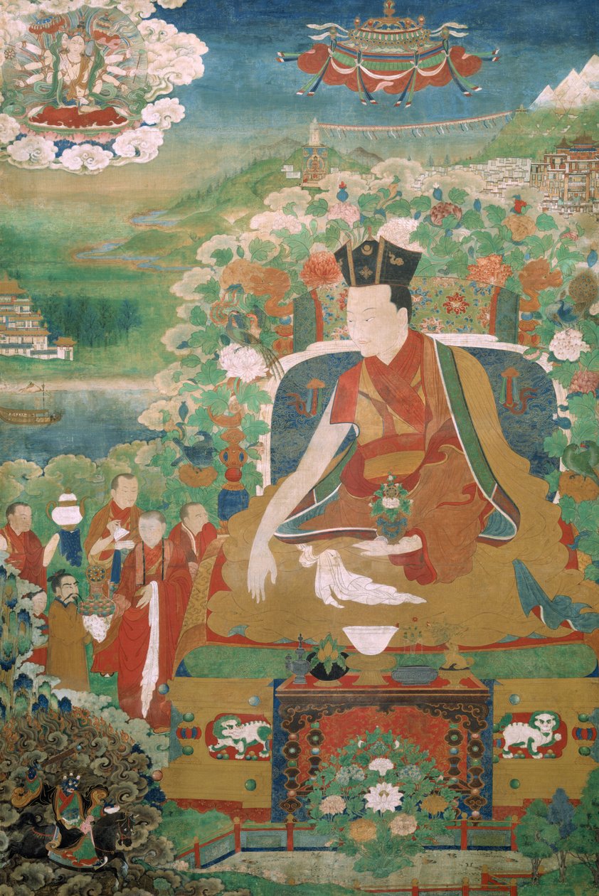 Dziewiąty Karmapa, Łangczug Dordże autorstwa Unbekannt Unbekannt