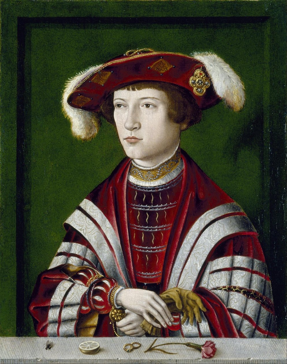 Nieznany niemiecki - Portret szlachcica autorstwa Unbekannt Unbekannt