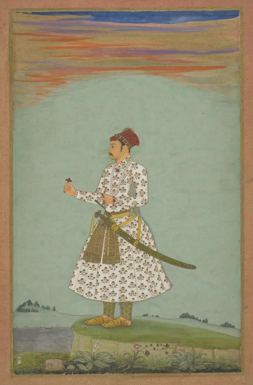 Nieznany Indianin - Maharaja Rama Singh (I) z Amber autorstwa Unbekannt Unbekannt