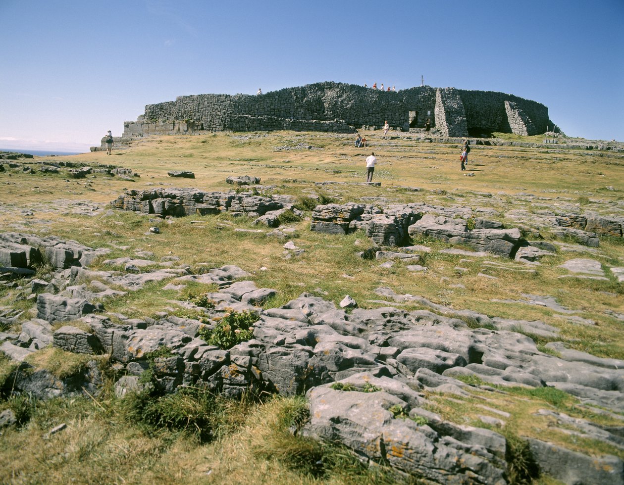 Widok na Dun Aengus autorstwa Unbekannt Unbekannt