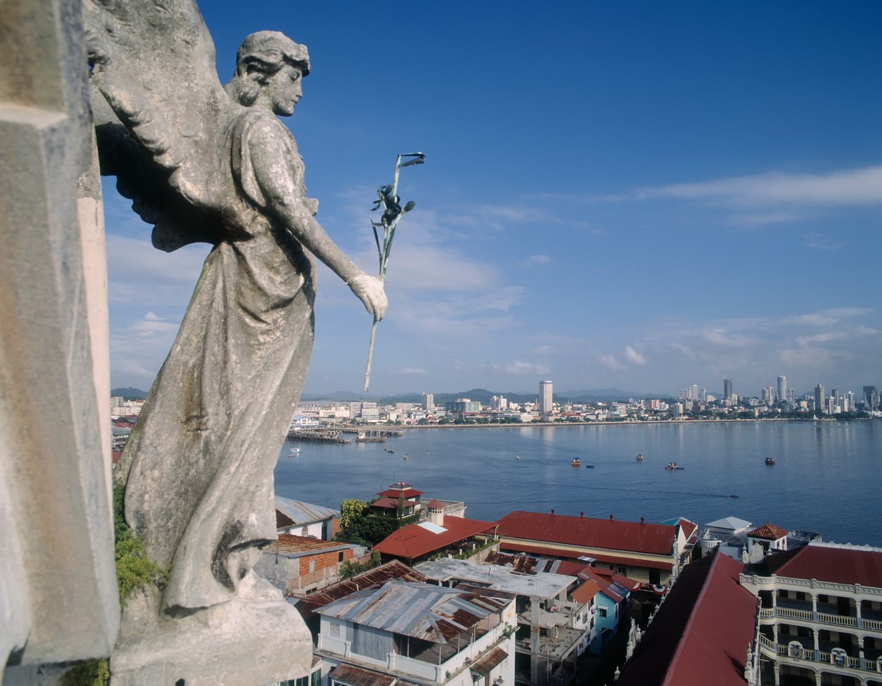 Widok na miasto z Iglesia de San Francisco Assis (zdjęcie) autorstwa Unbekannt Unbekannt