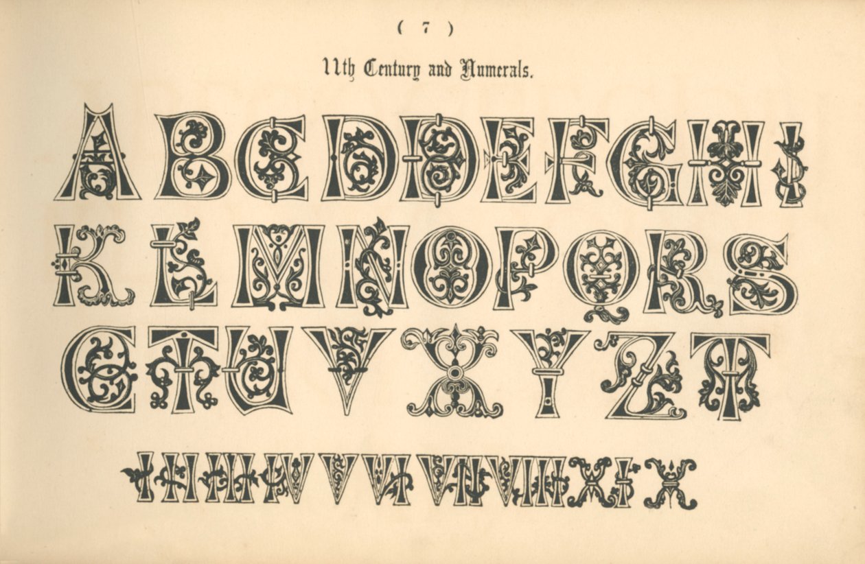XI wiek i cyfry, 1862 autorstwa Unbekannt