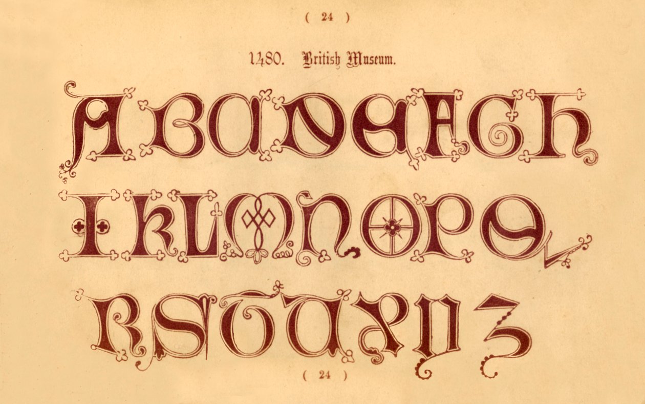 1480. Muzeum Brytyjskie, 1862 autorstwa Unbekannt