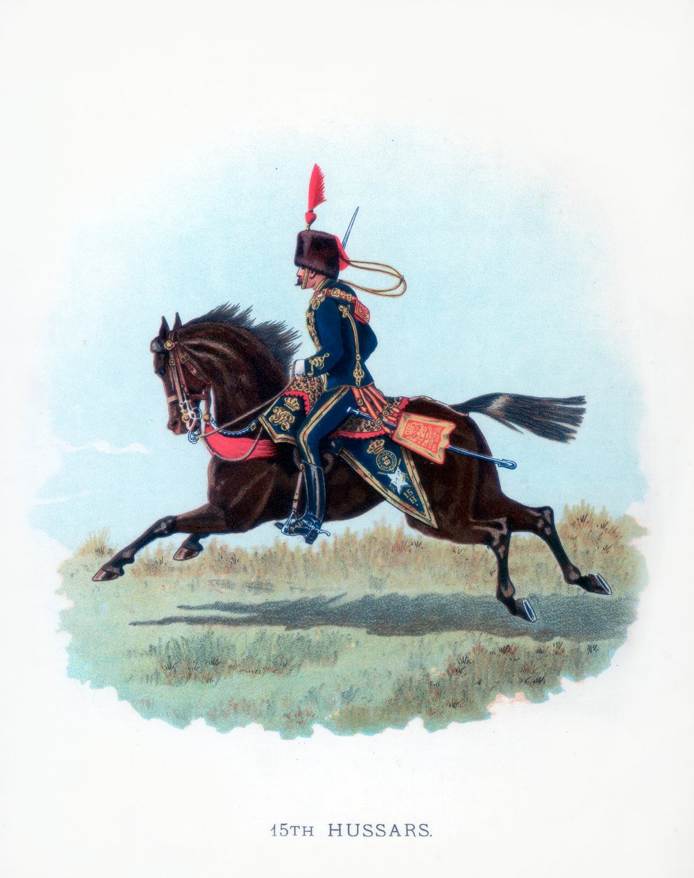 XV Huzarów, 1890 autorstwa Unbekannt