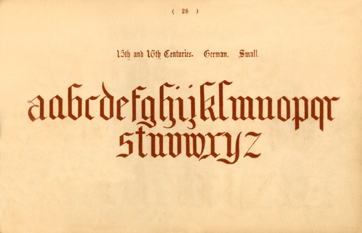 Wiek XV i XVI. Niemiecki. Mały, 1862 autorstwa Unbekannt