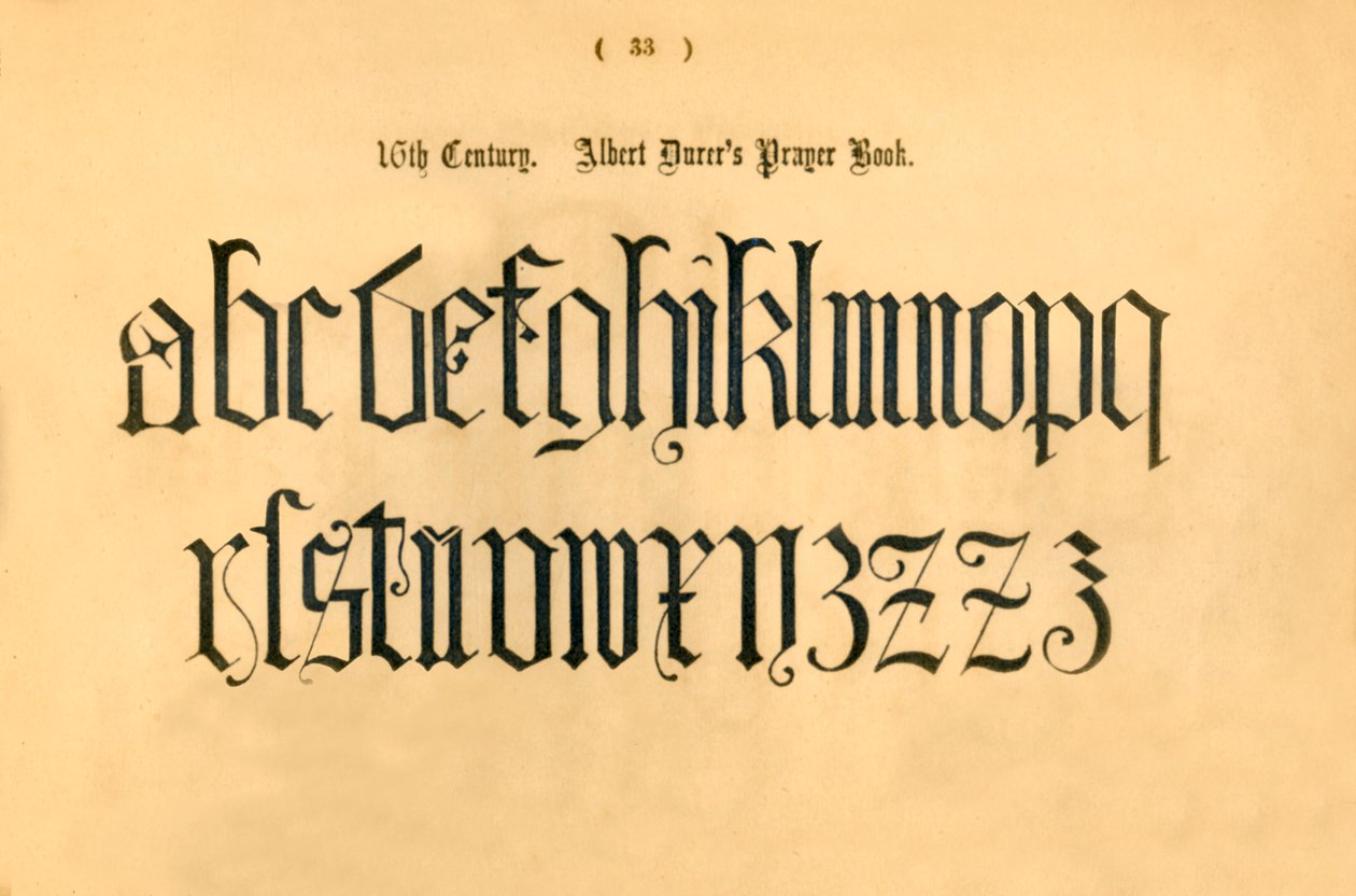 16 wiek. Modlitewnik Alberta Durersa, 1862 r autorstwa Unbekannt