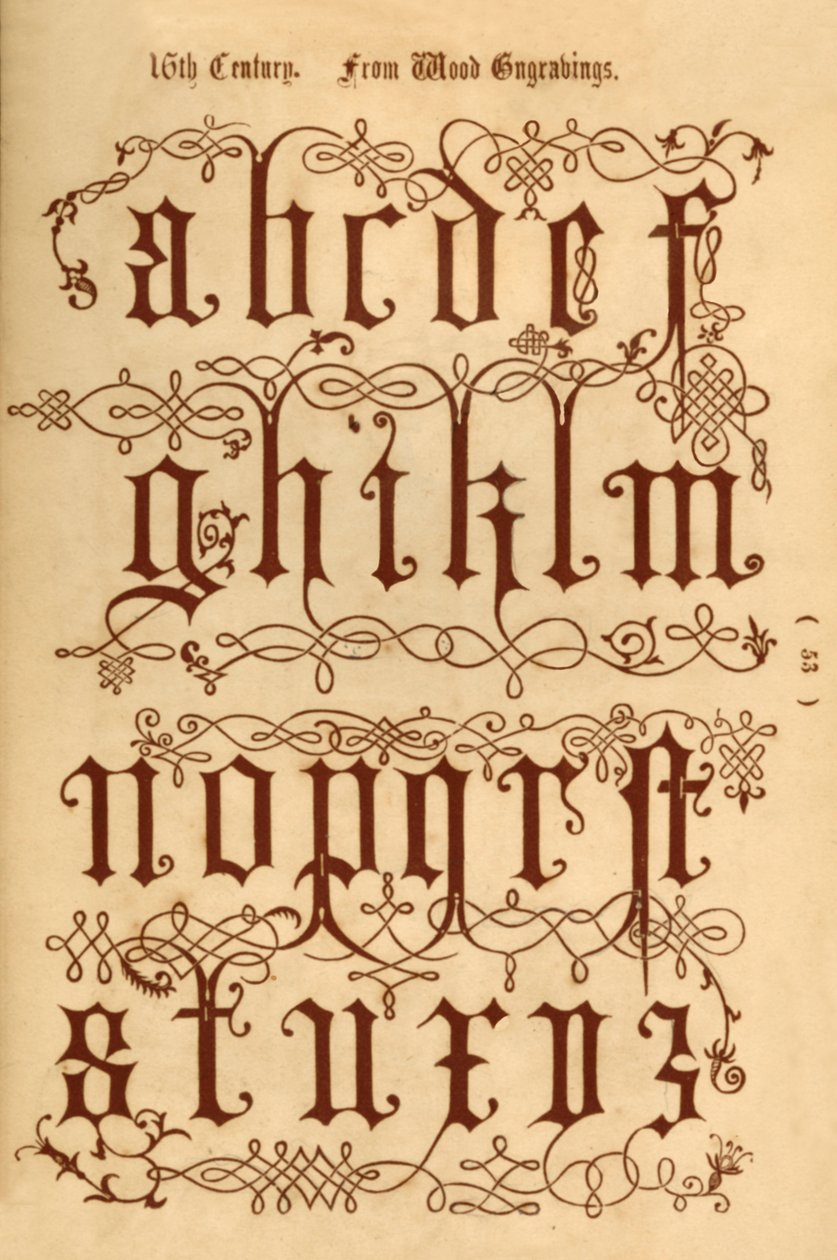 16 wiek. Z rycin na drewnie, 1862 autorstwa Unbekannt