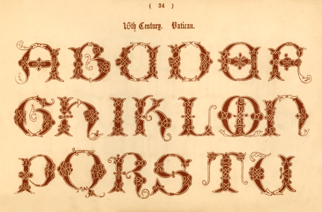 16 wiek. Watykan, 1862 r. autorstwa Unbekannt