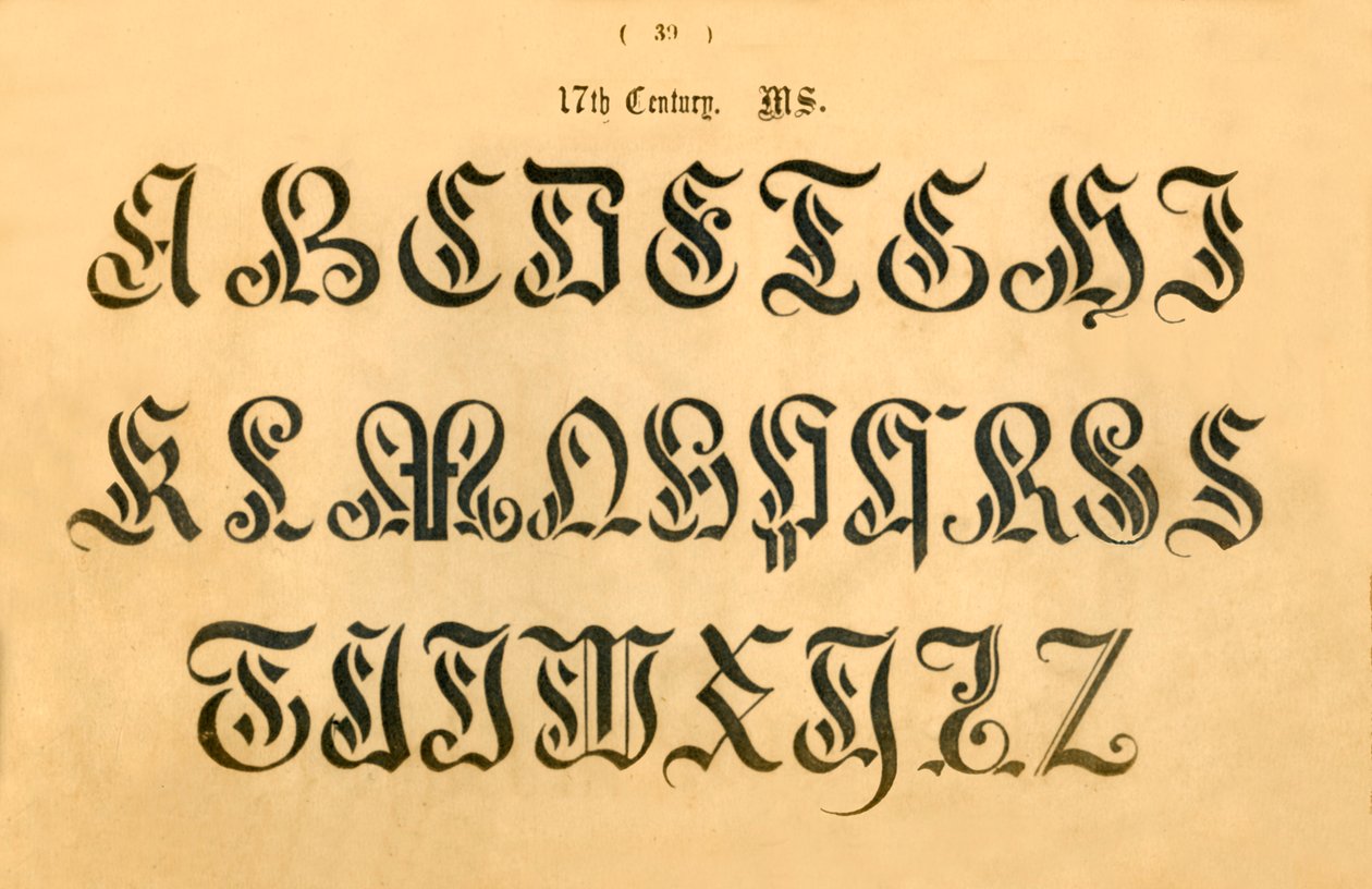 XVII wiek. MS., 1862 autorstwa Unbekannt