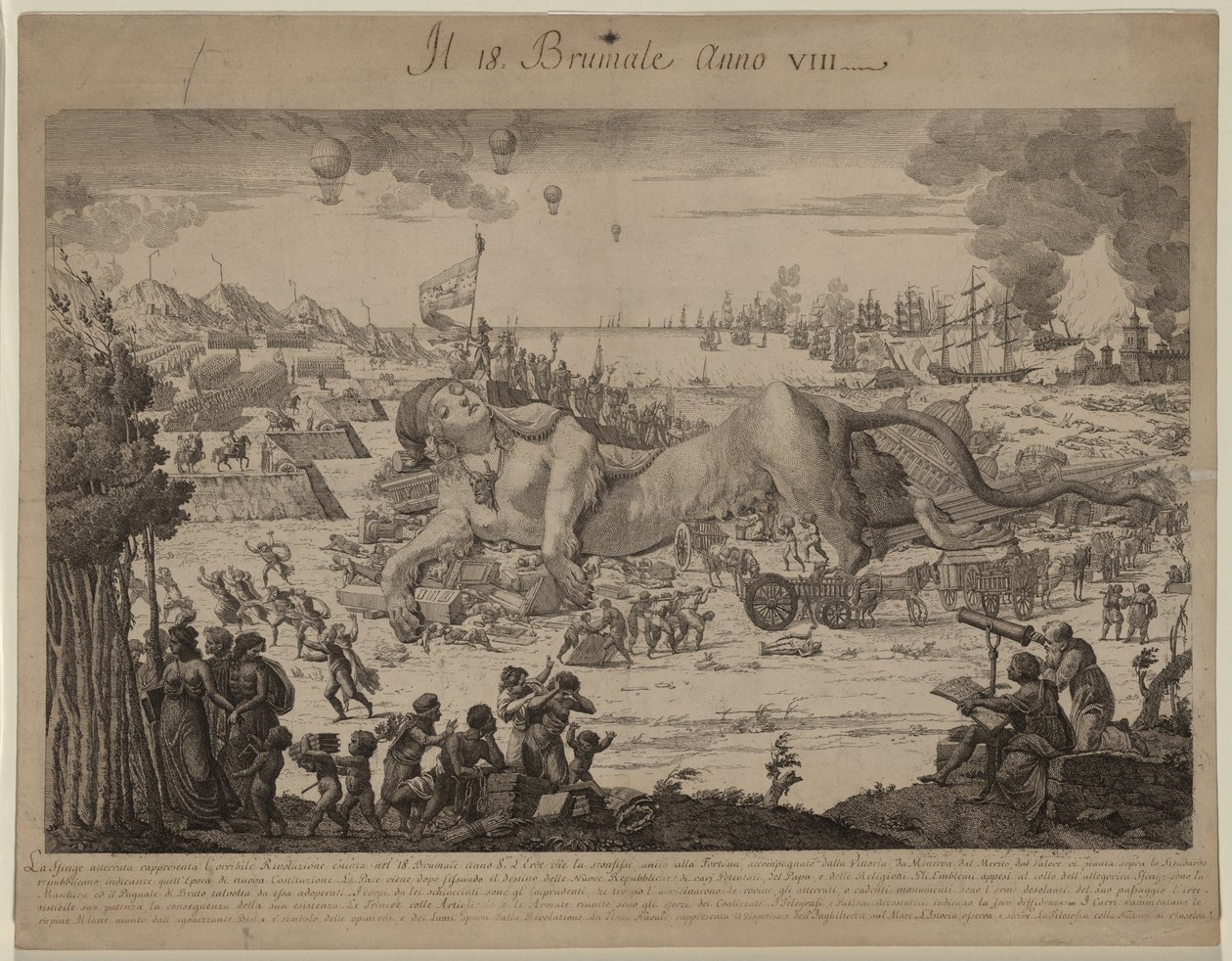 18 Brumaire w roku VIII 9 listopada 1799 1799 autorstwa Unbekannt