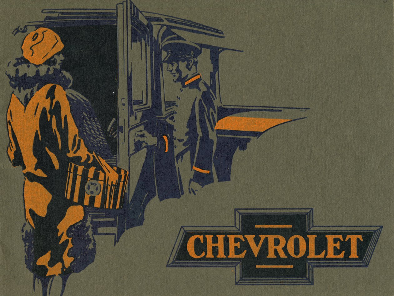 Broszura sprzedażowa Chevroleta z 1928 roku. autorstwa Unbekannt