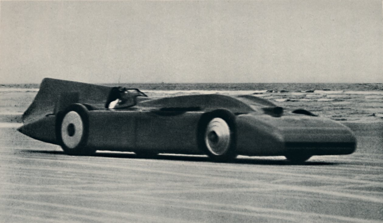 276 mil na godzinę na piaskach w Daytona, 1937 autorstwa Unbekannt