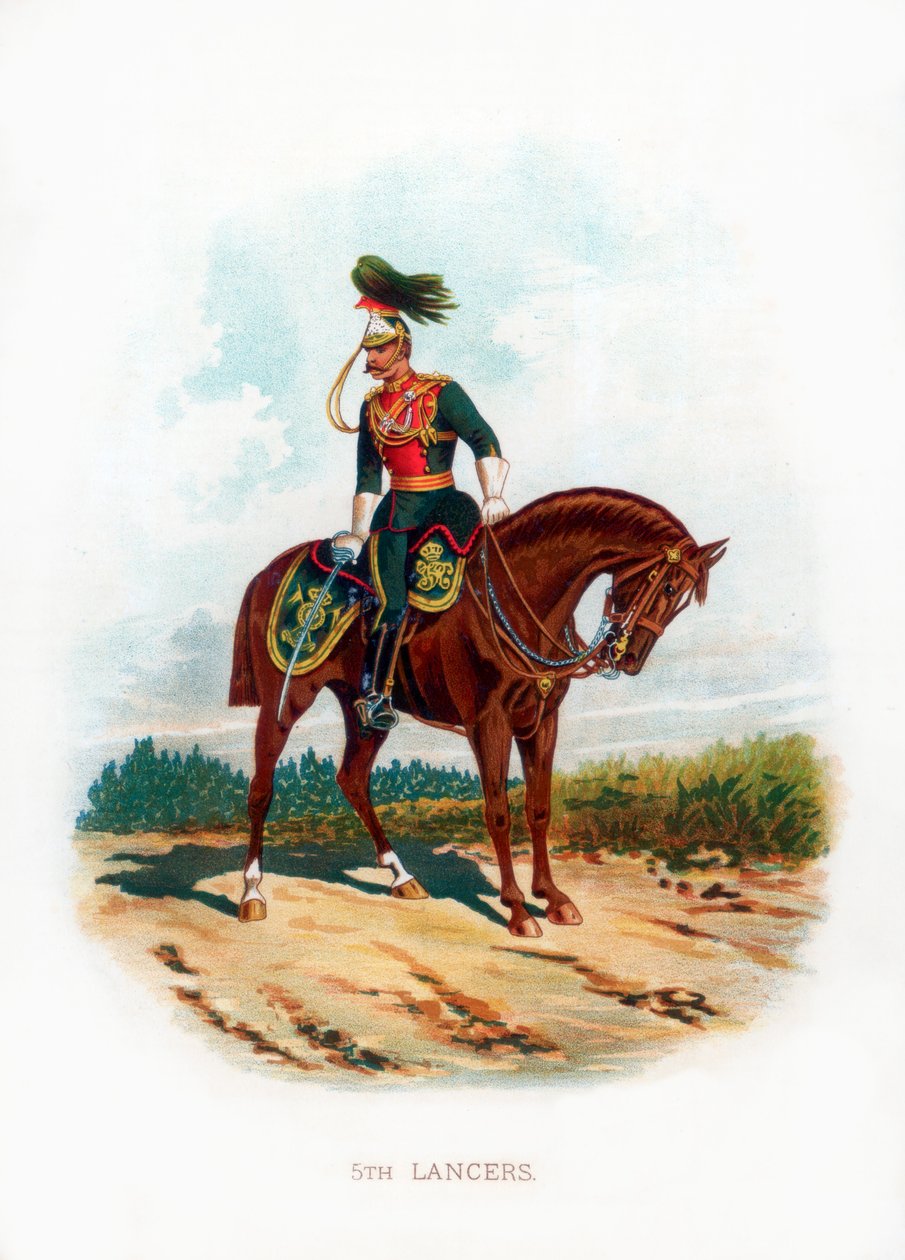 5. Ułanów, 1889 autorstwa Unbekannt