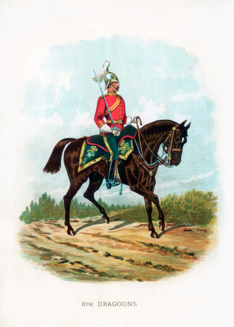 6. Dragoni, 1889 autorstwa Unbekannt