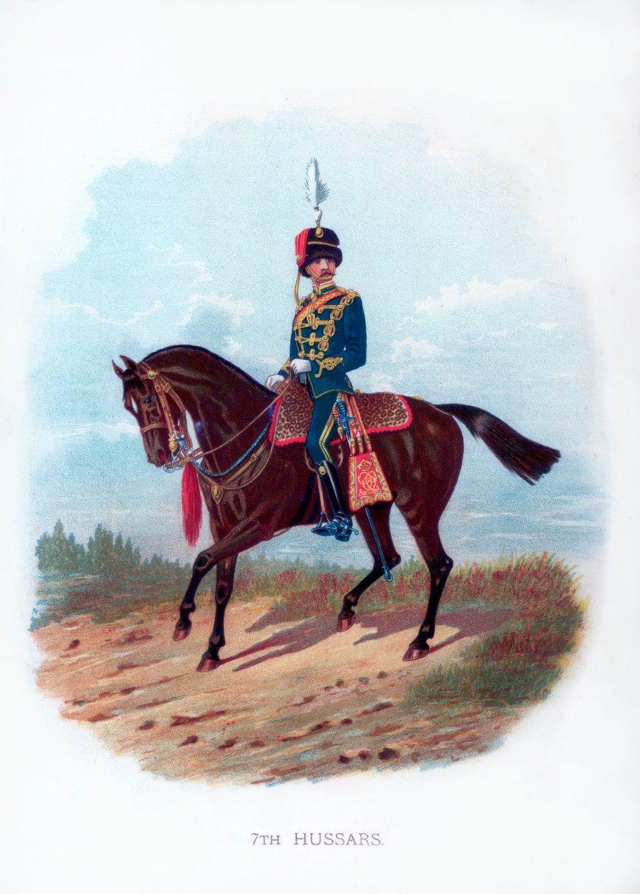 7 Huzarów, 1889 autorstwa Unbekannt