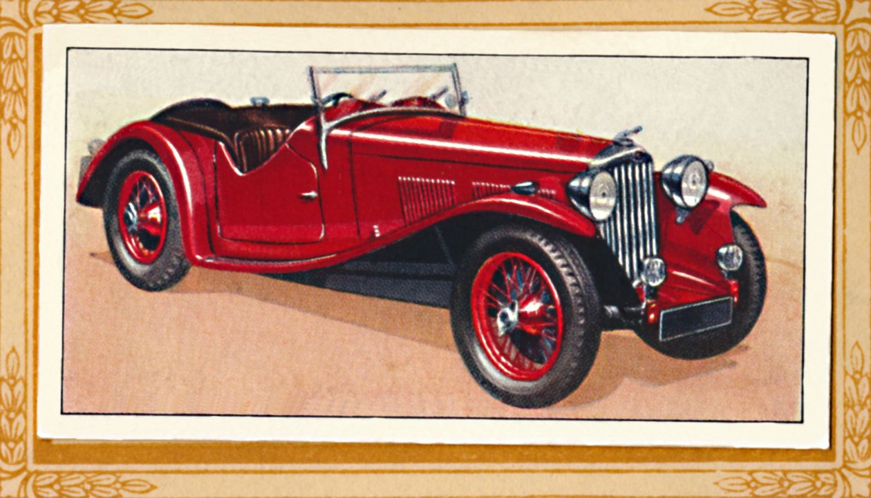 Dwumiejscowy sportowy AC, c1936 autorstwa Unbekannt