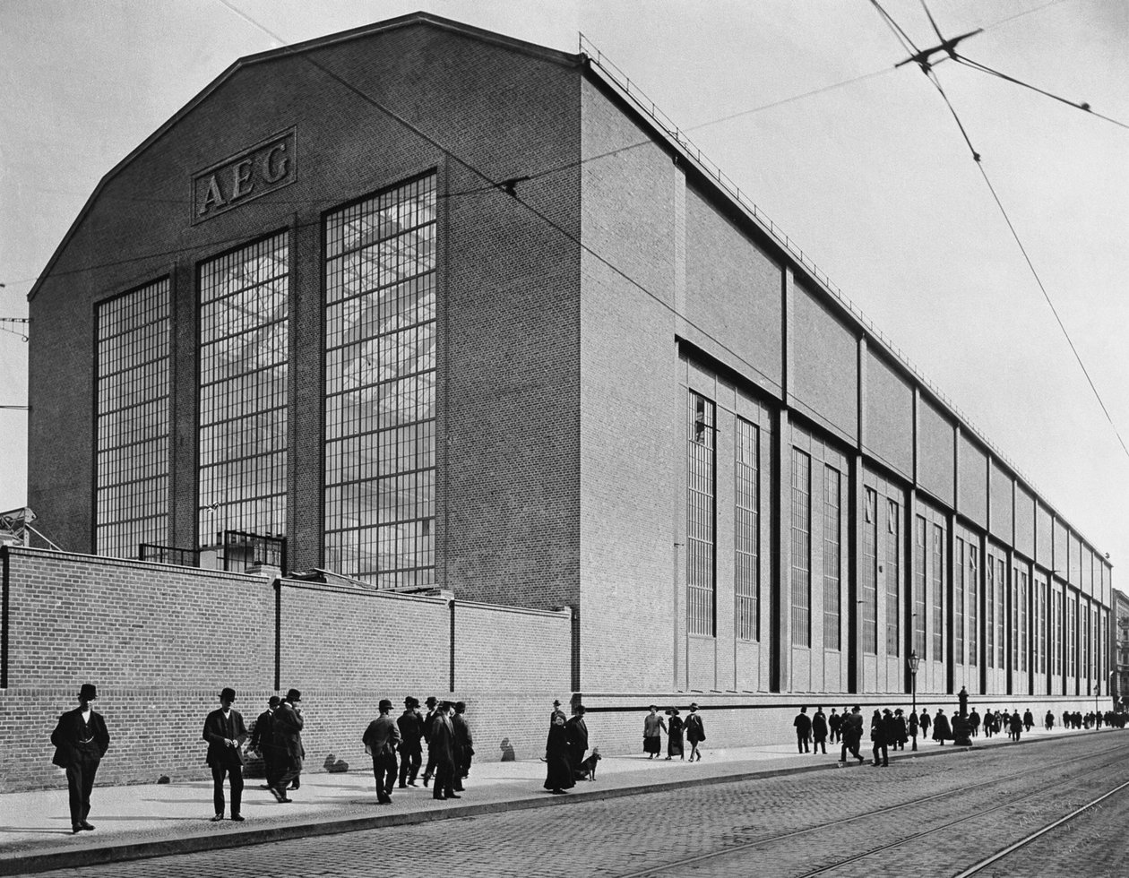 AEG Montage Plant autorstwa Petera Behrensa autorstwa Unbekannt