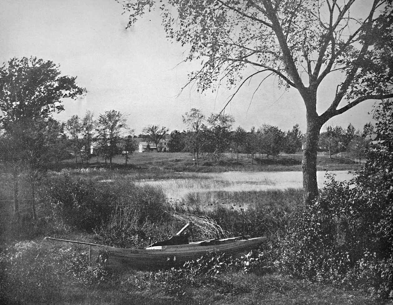 Zatoka w Lac la Belle, Oconomowoc, ok. 1897. autorstwa Unbekannt