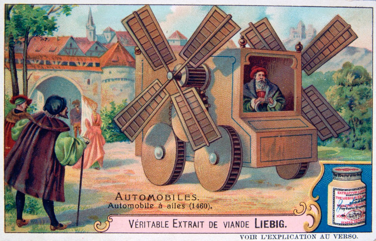 Samochód z ostrzami, 1460, c1900 autorstwa Unbekannt