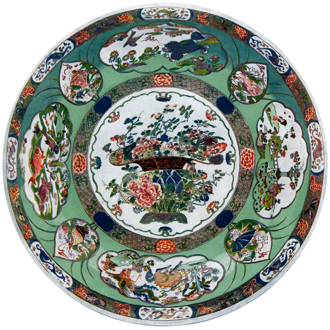 Chińska porcelana z okresu Kang-he, XVII wiek 1903 autorstwa Unbekannt