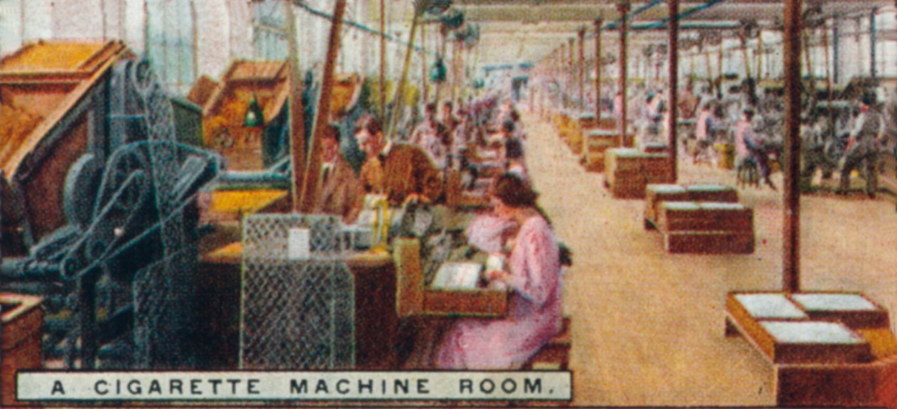 Maszyna do papierosów, 1926 autorstwa Unbekannt