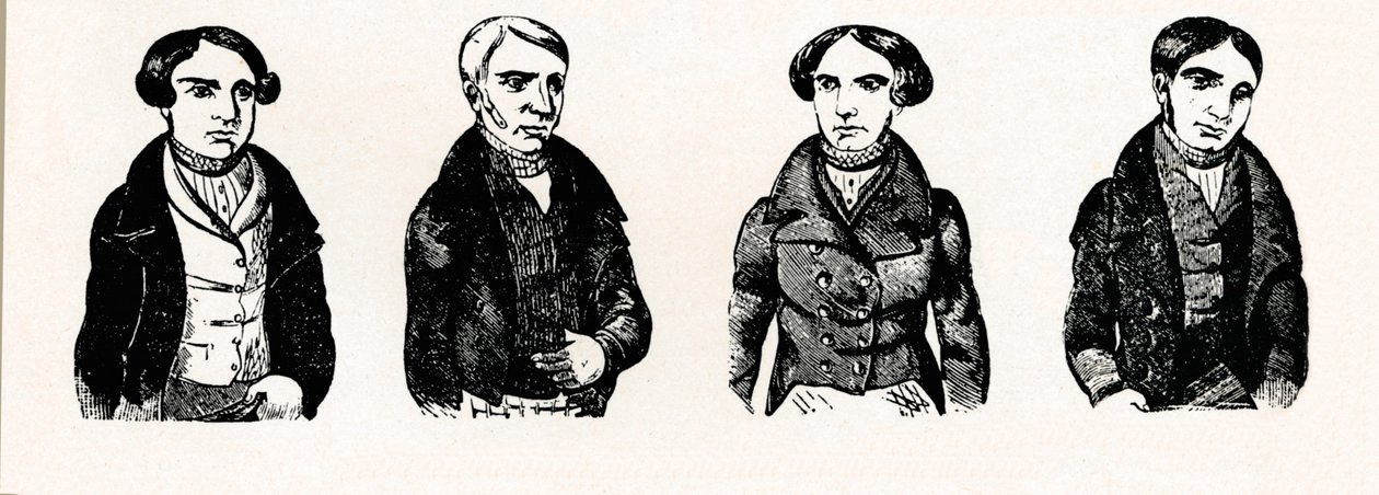 Współczesne wrażenie męczenników z Tolpuddle, 1838, 1934 autorstwa Unbekannt