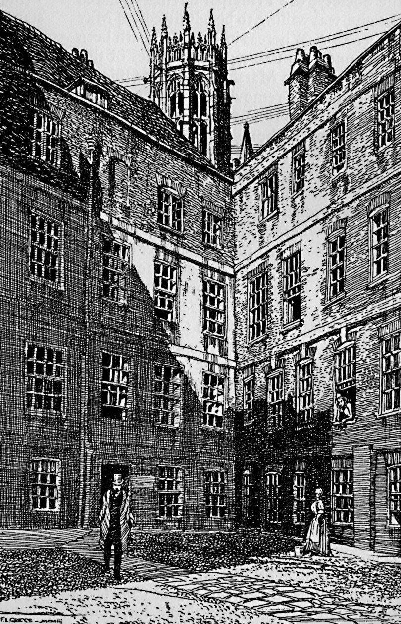 Zakątek Cliffords Inn, 1903 autorstwa Unbekannt