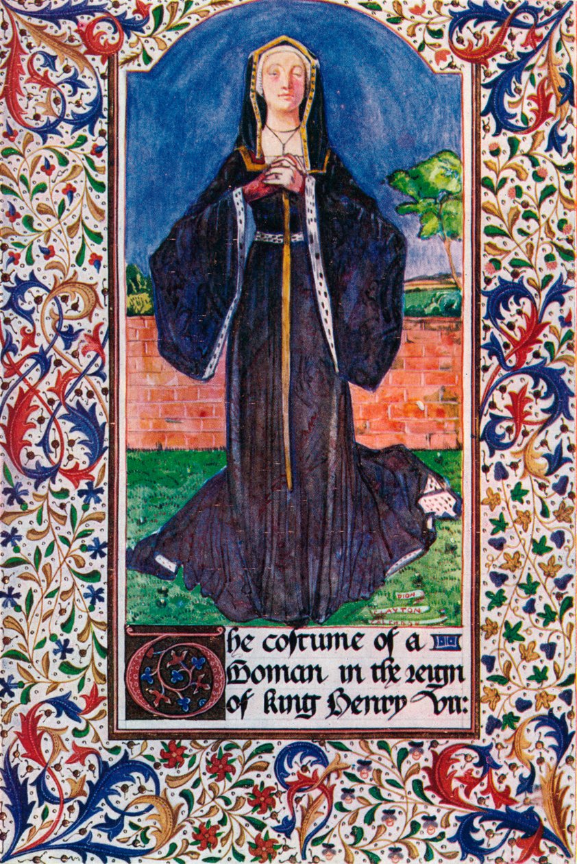 Kostium za panowania króla Henryka VII, 1907 autorstwa Unbekannt