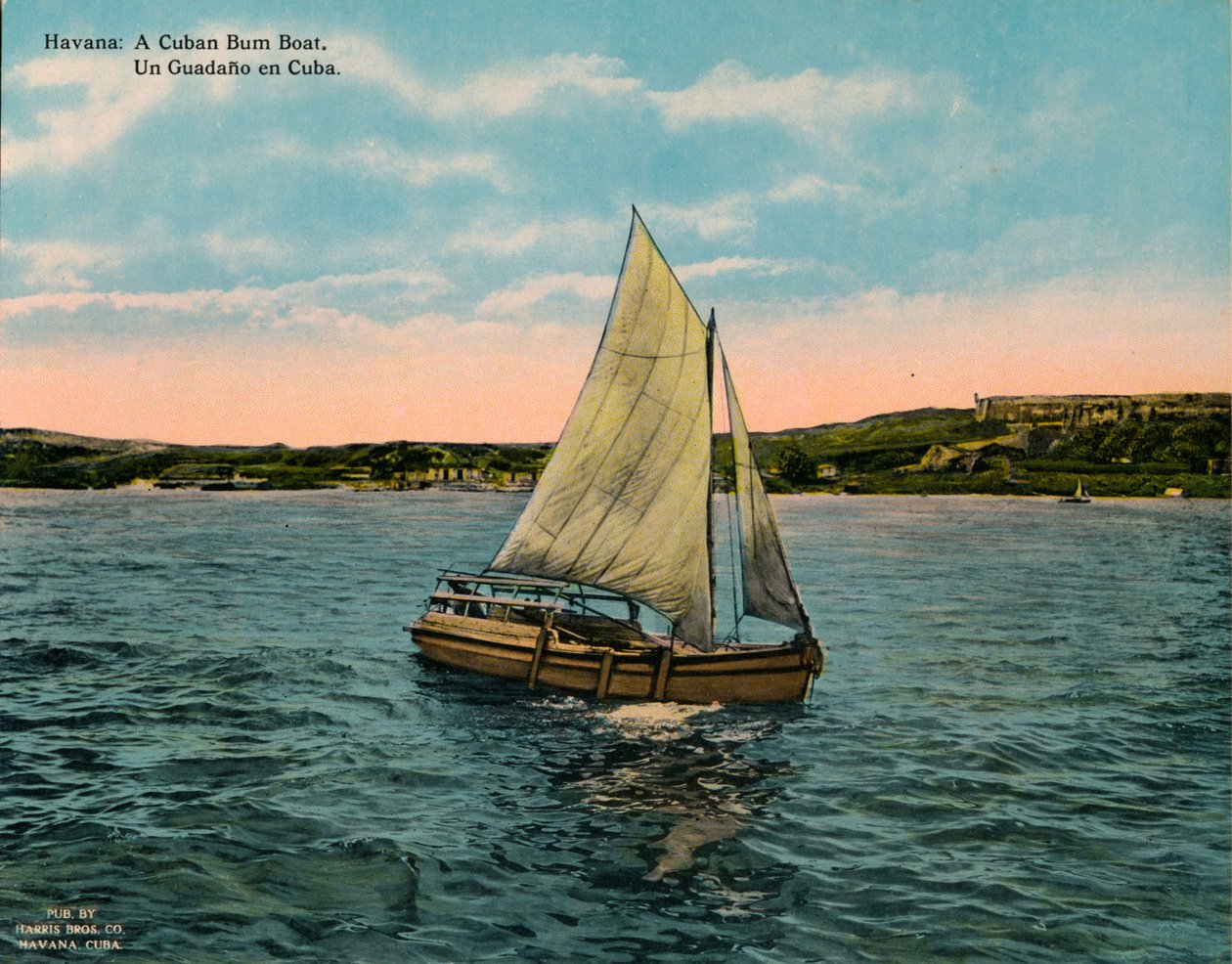 Kubańska łódź, Hawana, ok. 1920 r. autorstwa Unbekannt