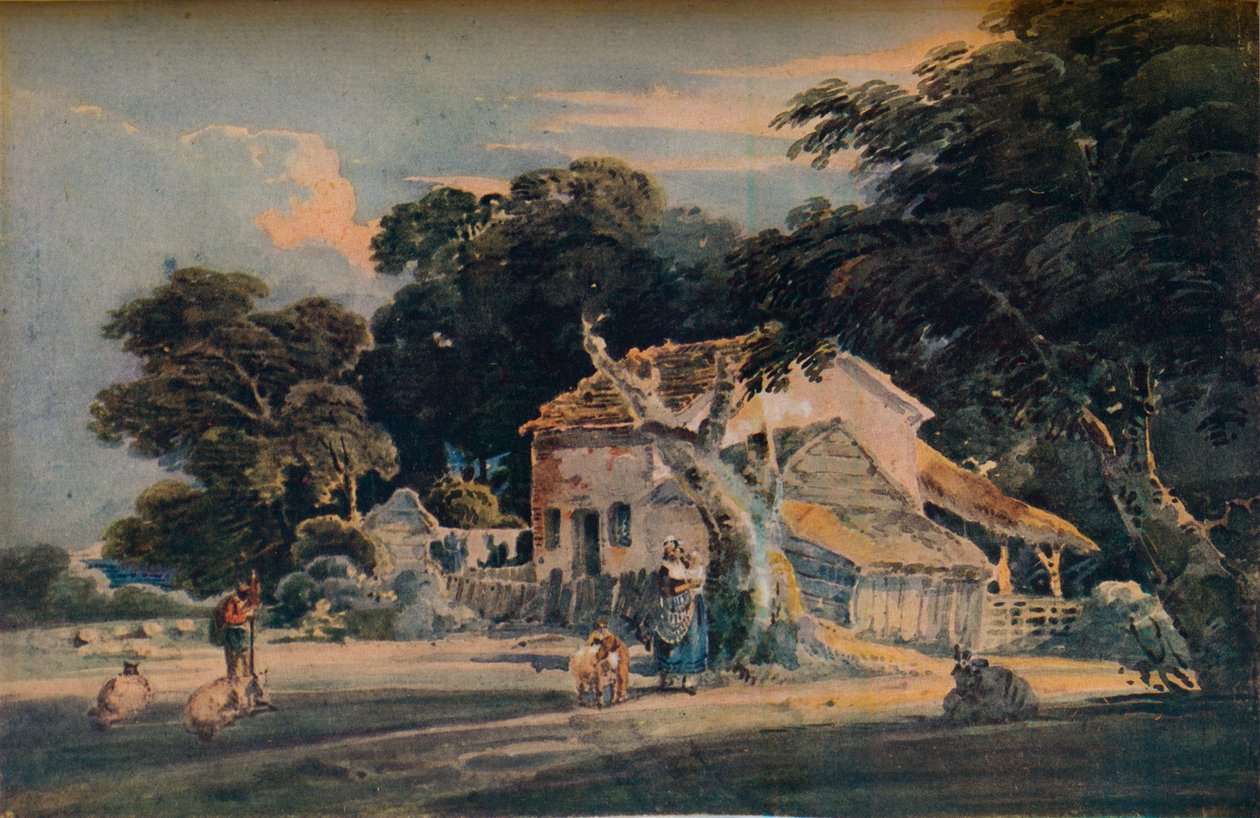 Farma Devonshire, ok. 1798, 1921 r autorstwa Unbekannt