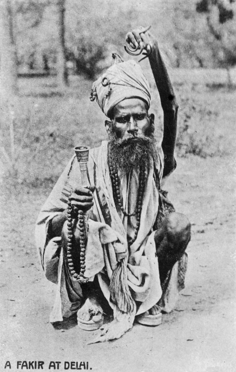 Fakir w Delhi, XX wiek autorstwa Unbekannt