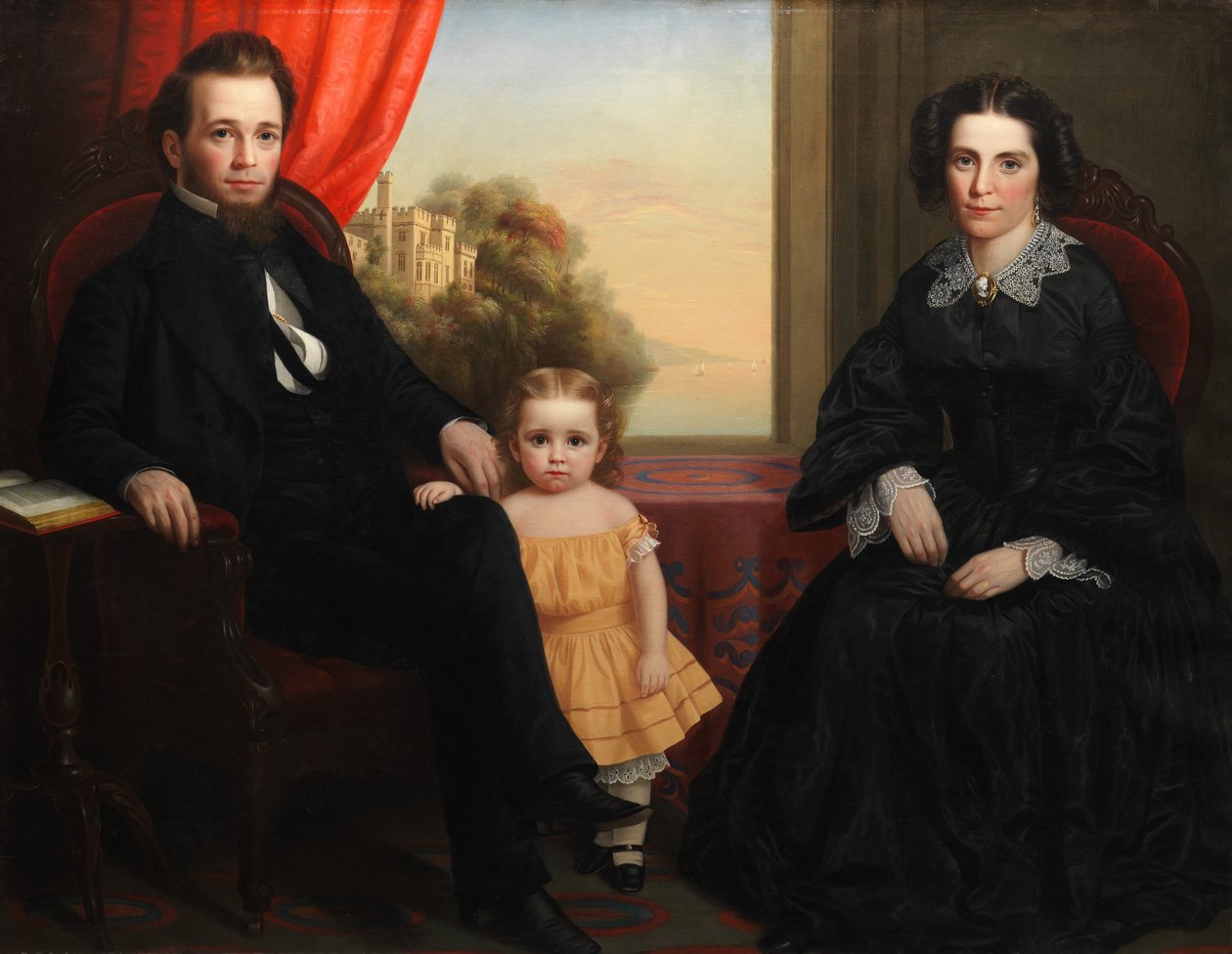 Grupa rodzinna, ca. 1850. autorstwa Unbekannt