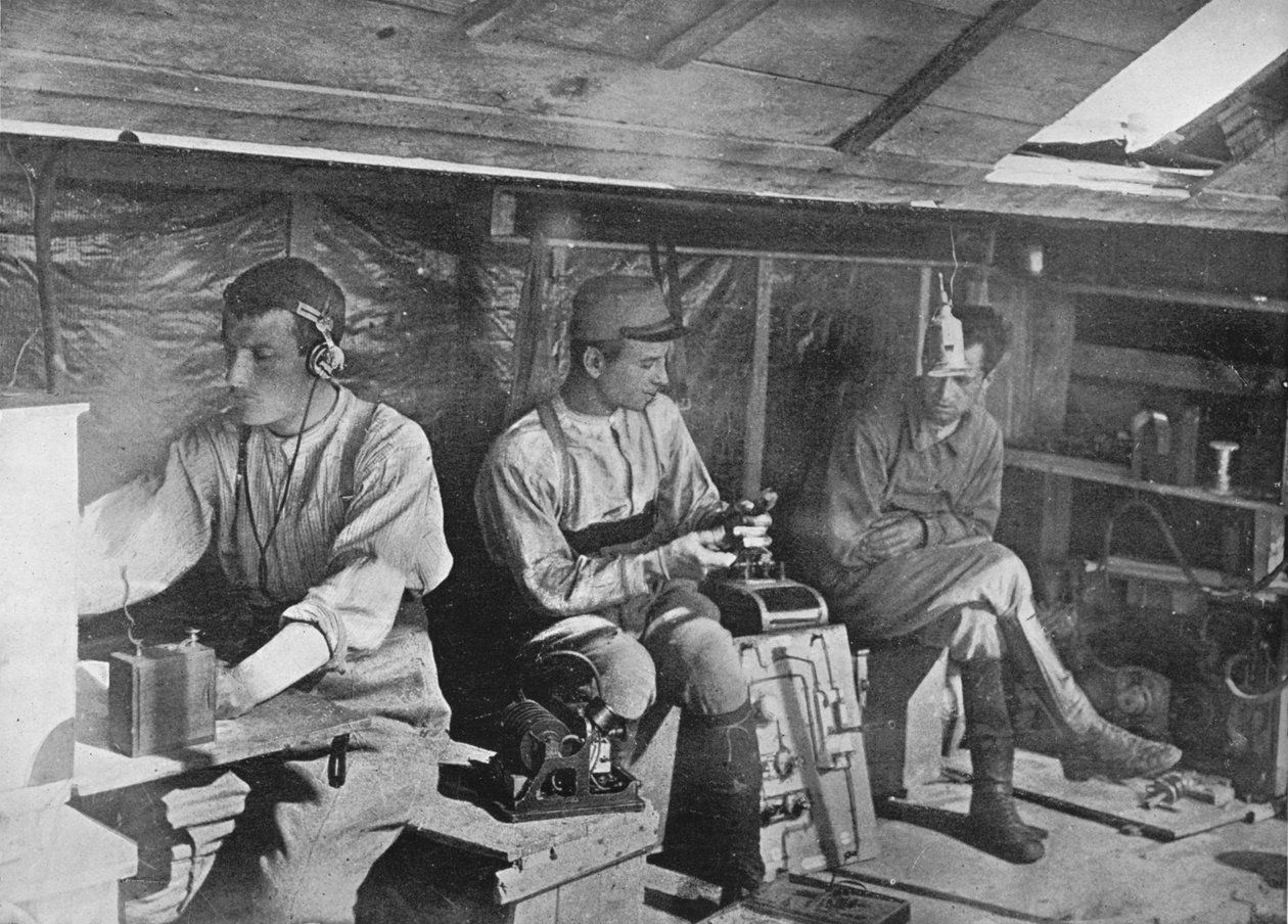 Francuska poczta telefoniczna, 1915 autorstwa Unbekannt