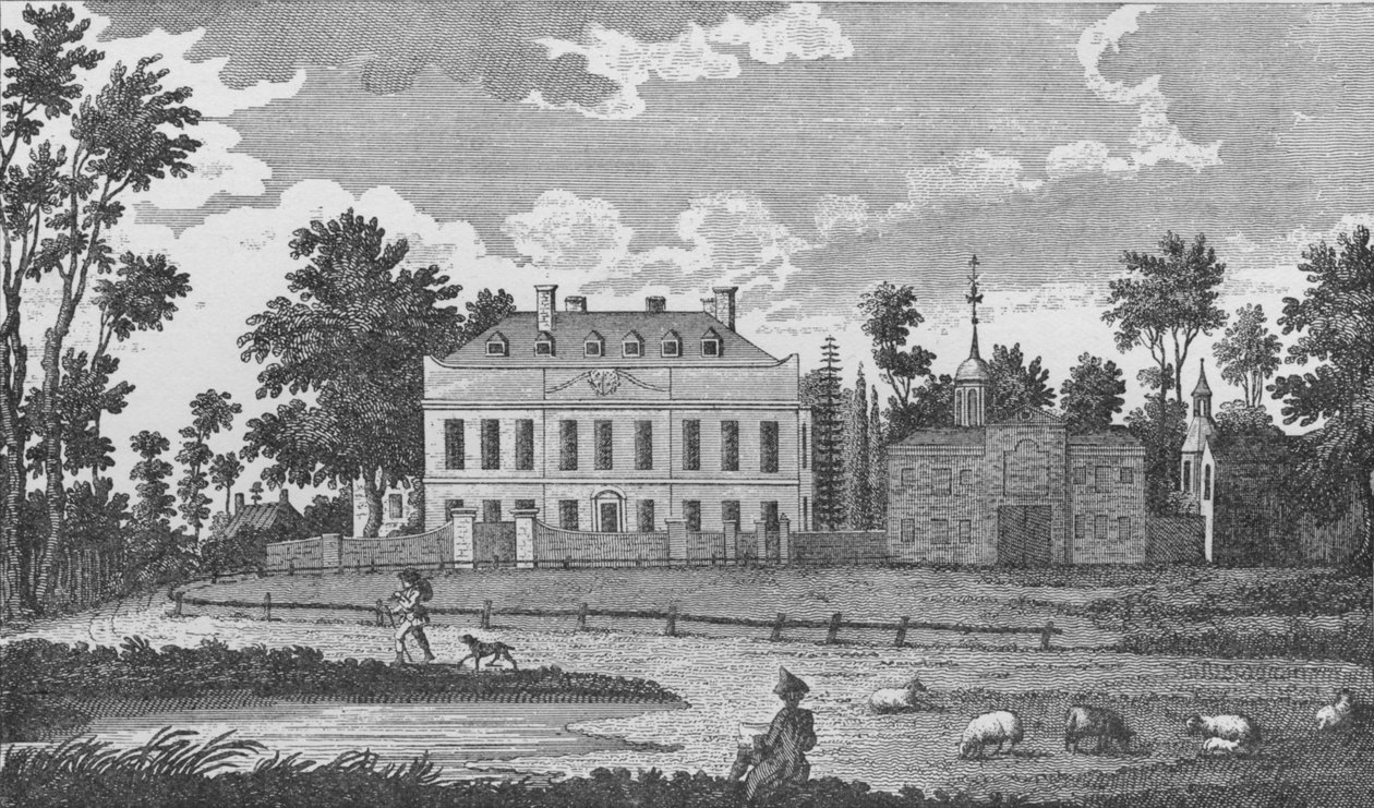 Siedziba dżentelmenów na Stockwell Common, 1792, 1912 autorstwa Unbekannt